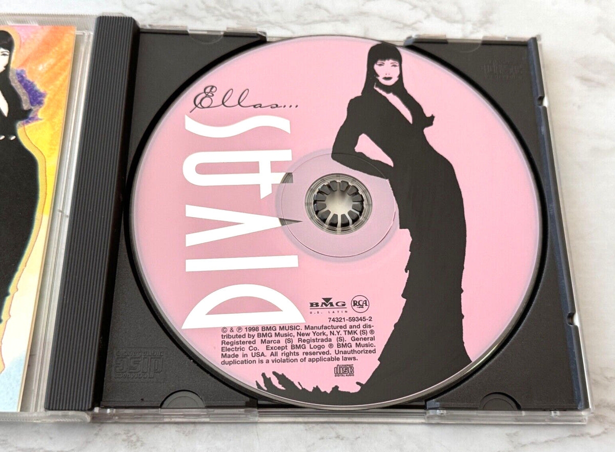 Isabel Pantoja, Lucia Mendez, Rocio Jurado – Ellas Divas (1998) [ORIGINAL USA PRESS]