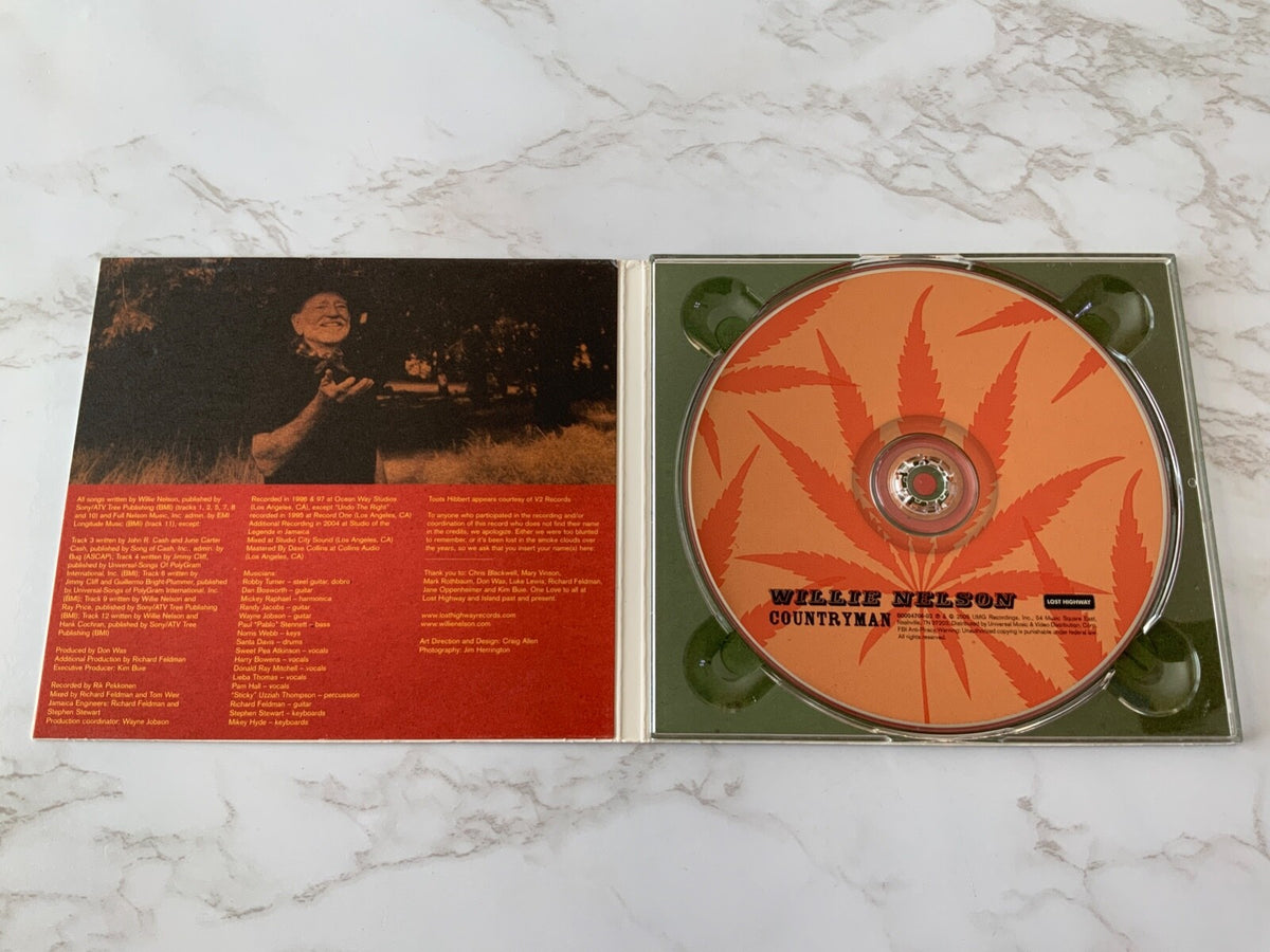 Willie Nelson – Countryman (Digipak) (2005) [ORIGINAL USA PRESS]