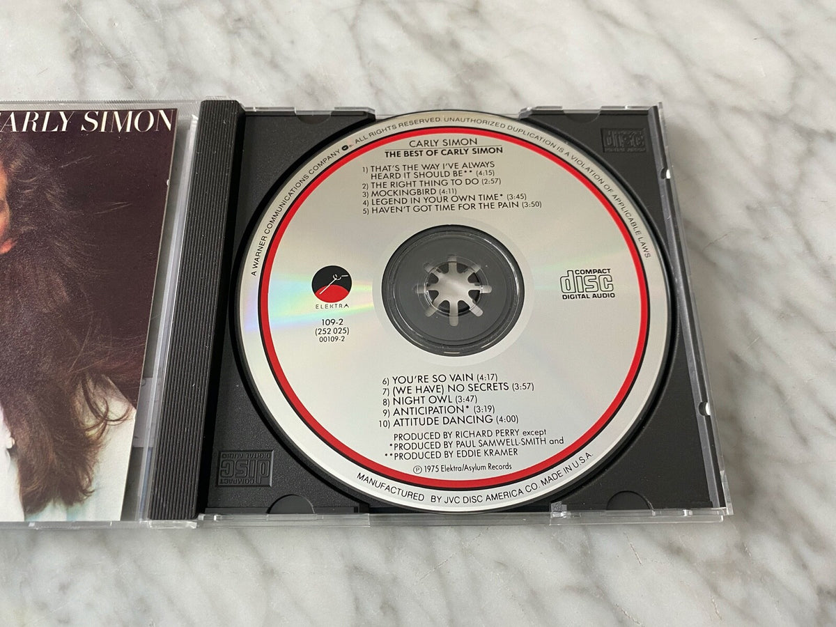 Carly Simon – The Best Of [JVC PRESS]
