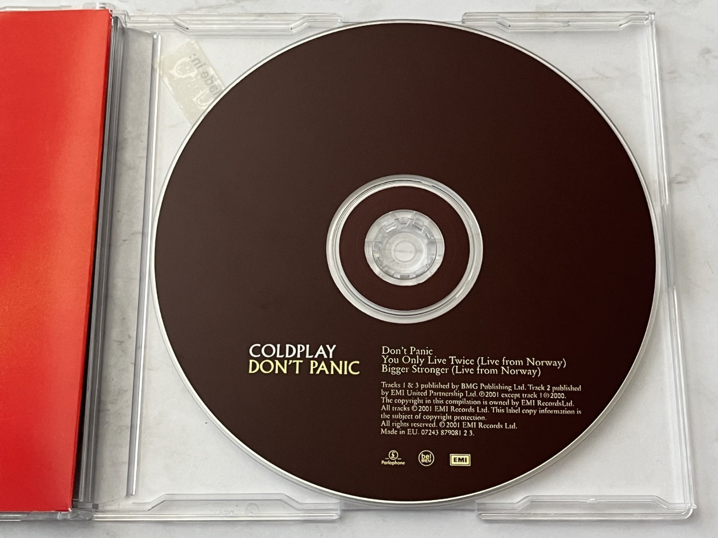 Coldplay – Don't Panic (Maxi Single) (2001)