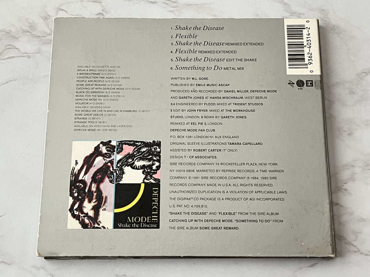 Depeche Mode – Depeche Shake The Disease (Digipak)