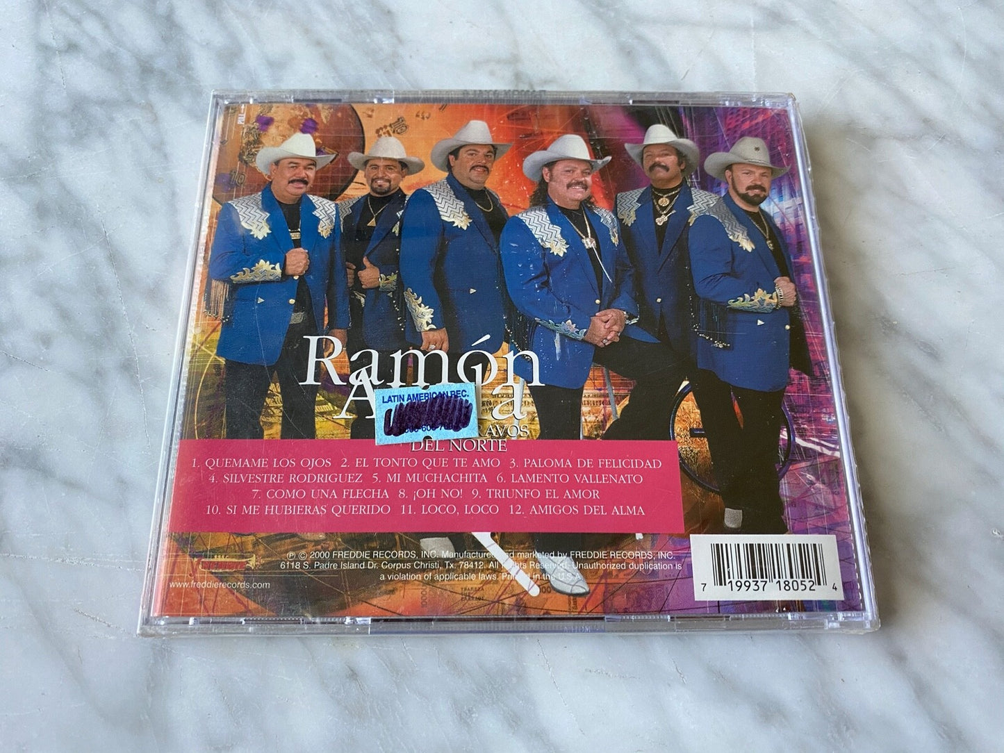Ramon Ayala – Quemame Los Ojos (2000) [ORIGINAL USA PRESS]