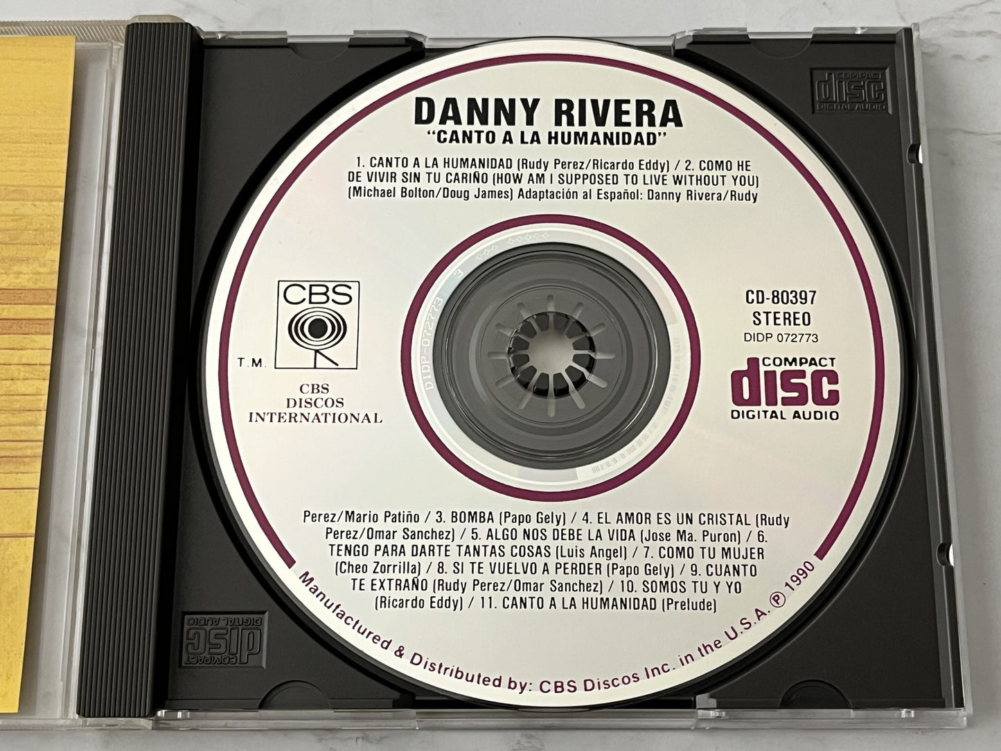 Danny Rivera – Canto A La Humanidad (1990) [ORIGINAL USA PRESS]