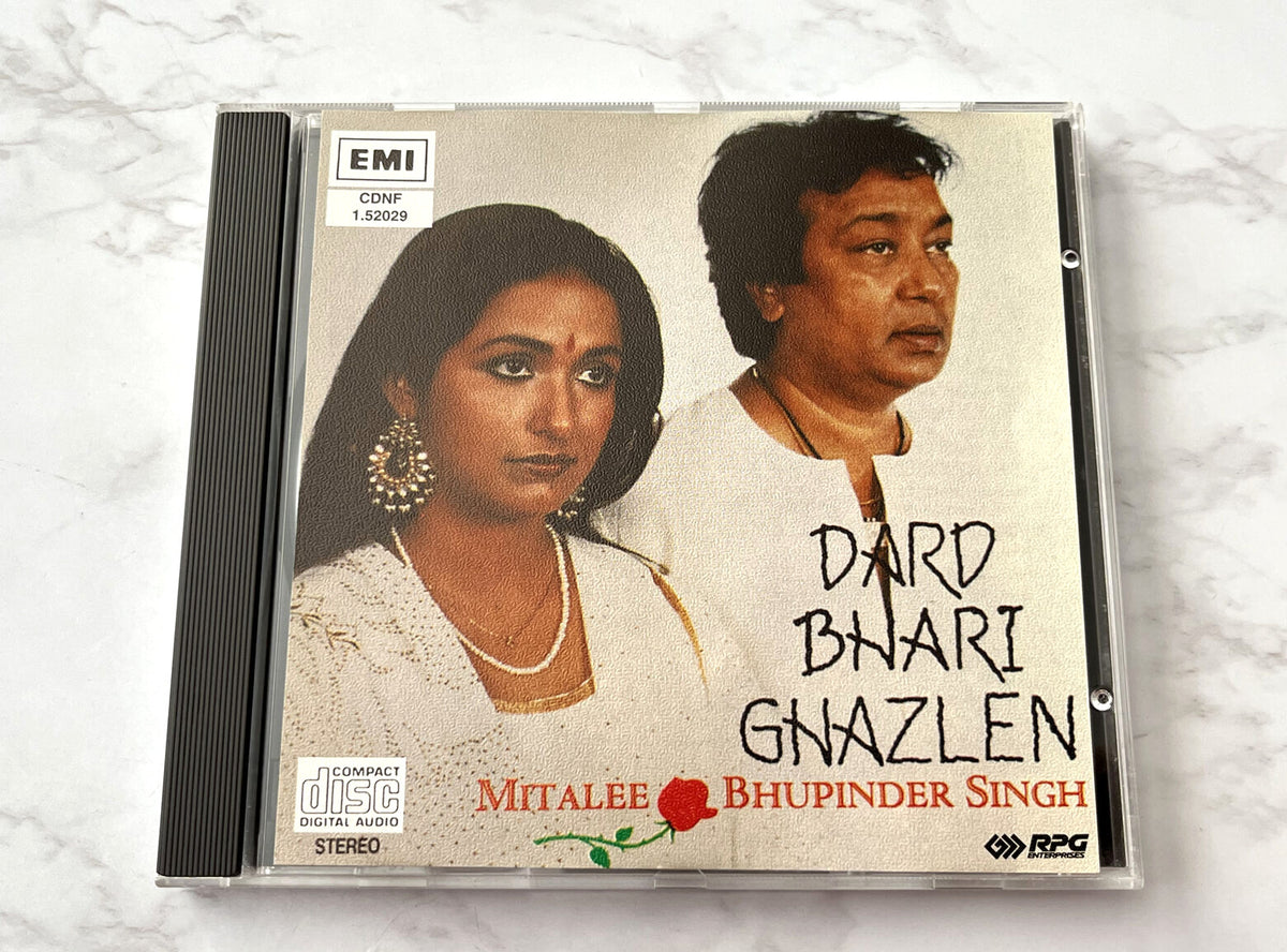 Mitalee & Bhupinder Singh – Dard Bhari Ghazlen (1990) [UK PRESS]