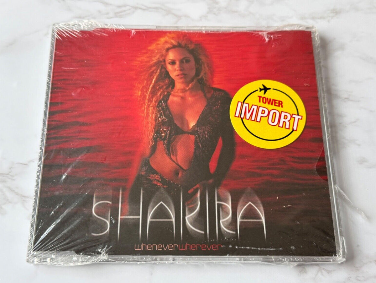 Shakira – Whenever Wherever (Maxi Single) (2002) [UK PRESS]