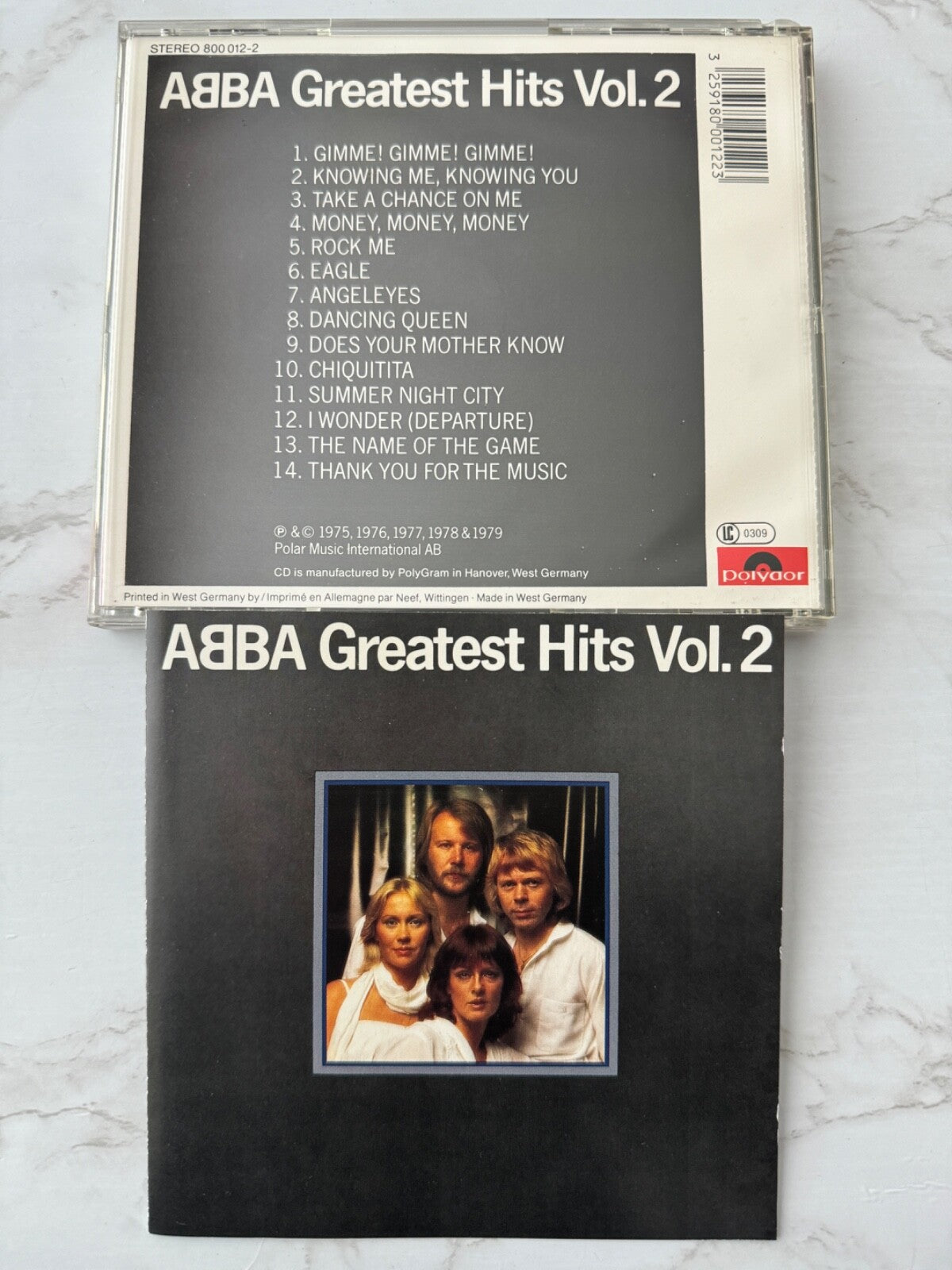 ABBA – Greatest Hits Vol. 2 (1983) [W GERMANY TARGET ERA]