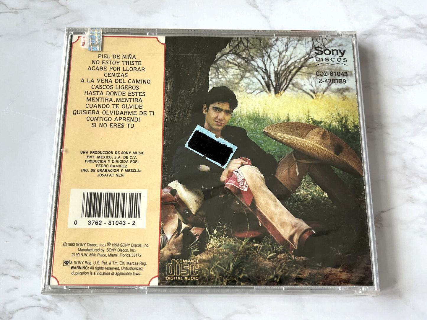 Alejandro Fernandez – Piel De Niña (1993)