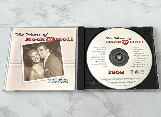 Everly Brothers, The Chantels, The Elegants, Various – Time Life Music The Heart Of Rock N Roll 1958 (1995)