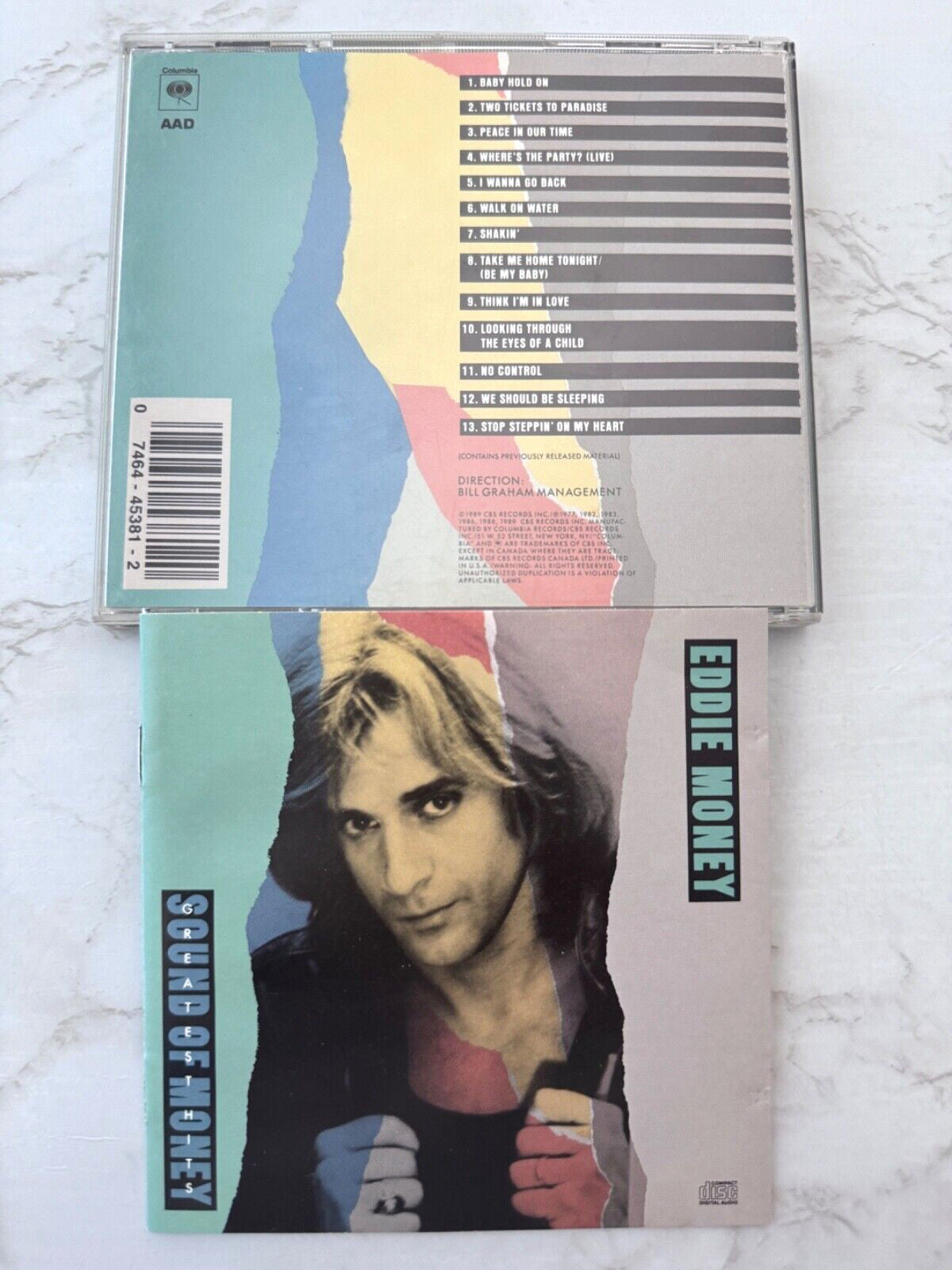 Eddie Money – Greatest Hits Sound Of Money (1989) [ORIGINAL USA PRESS]
