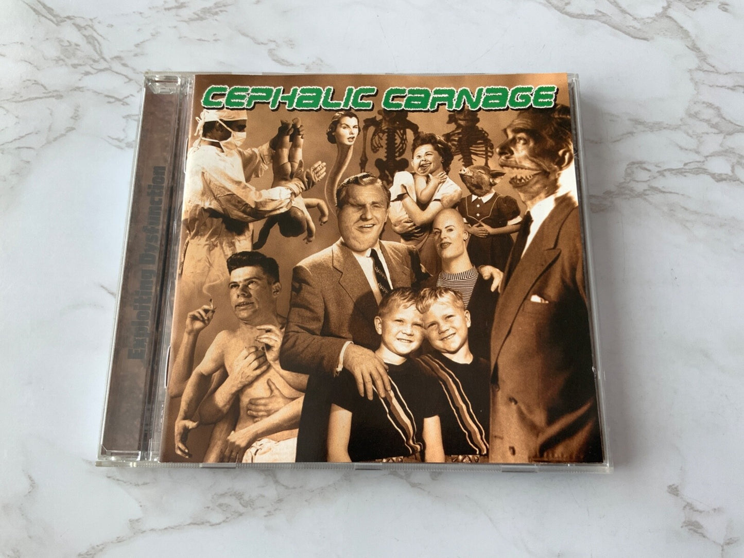 Cephalic Carnage – Exploiting Dysfunction (2000) [ORIGINAL USA PRESS]