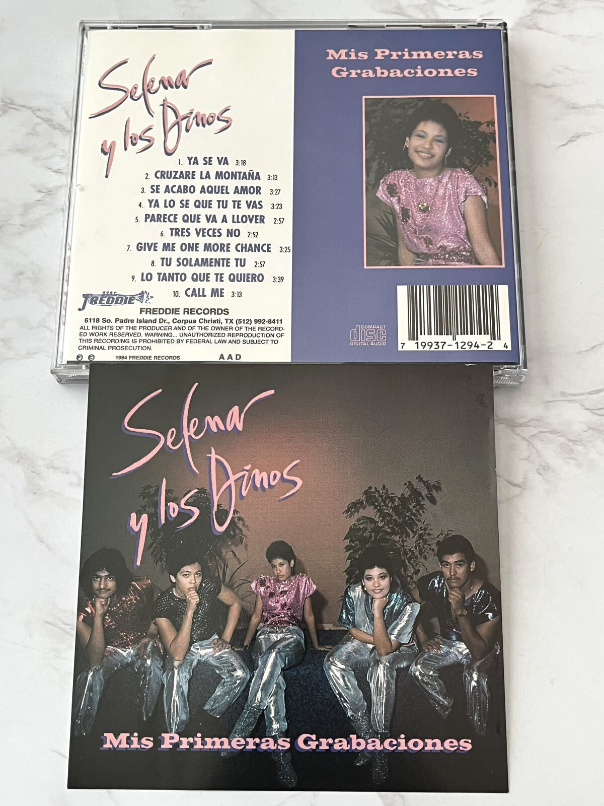 Selena, Selena y los Dinos – Y Los Dinos Mis Primeras Grabaciones (1984) [ORIGINAL USA PRESS]