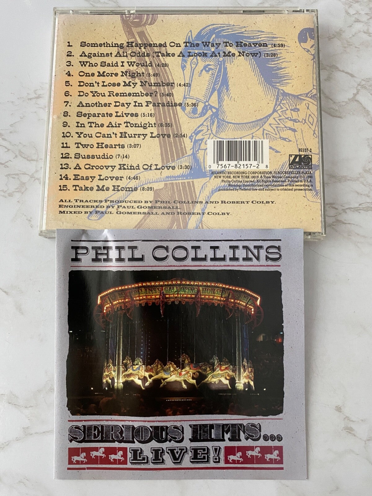 Phil Collins – Serious Hits Live (1990) [ORIGINAL USA PRESS]