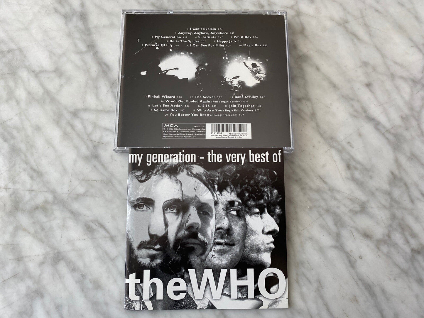 The Who – My Generation The Very Best Of (1996) [ORIGINAL USA PRESS]