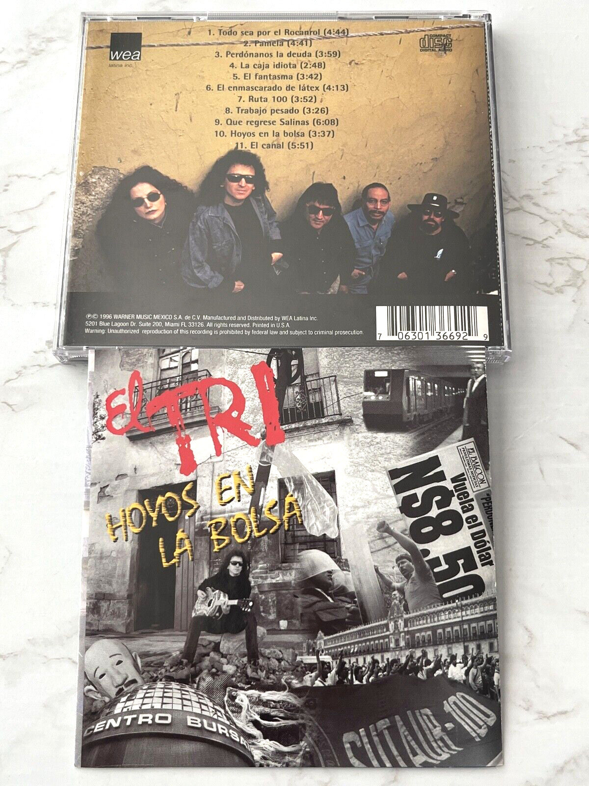 El Tri – Hoyos En La Bolsa (1996) [ORIGINAL USA PRESS]