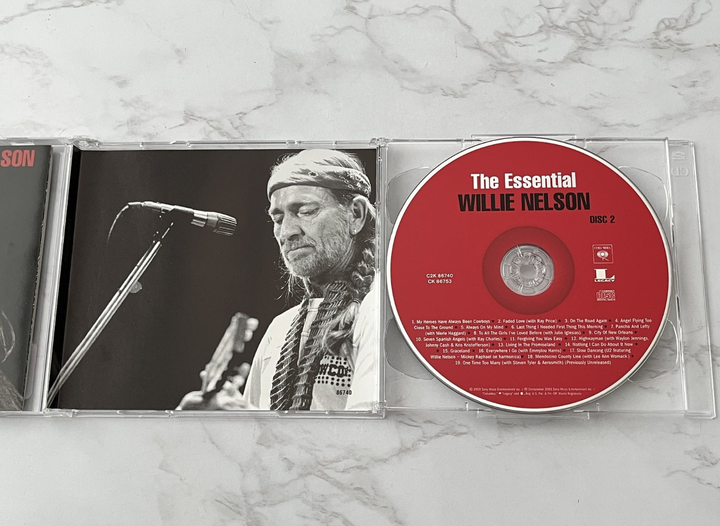 Willie Nelson – The Essential (2003) [ORIGINAL USA PRESS]