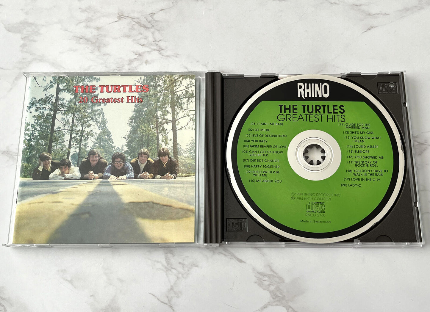 The Turtles – 20 Greatest Hits (1986)
