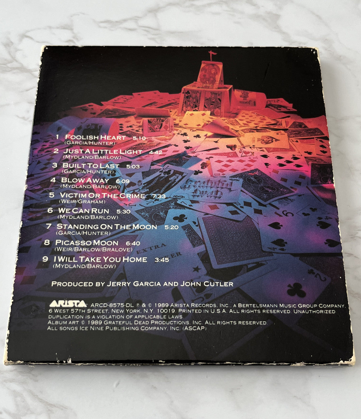 Grateful Dead – Built To Last (1989) [DISCTRONICS PRESS]