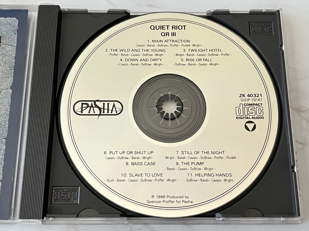 Quiet Riot – Qr Iii (1986) [DADC PRESS]