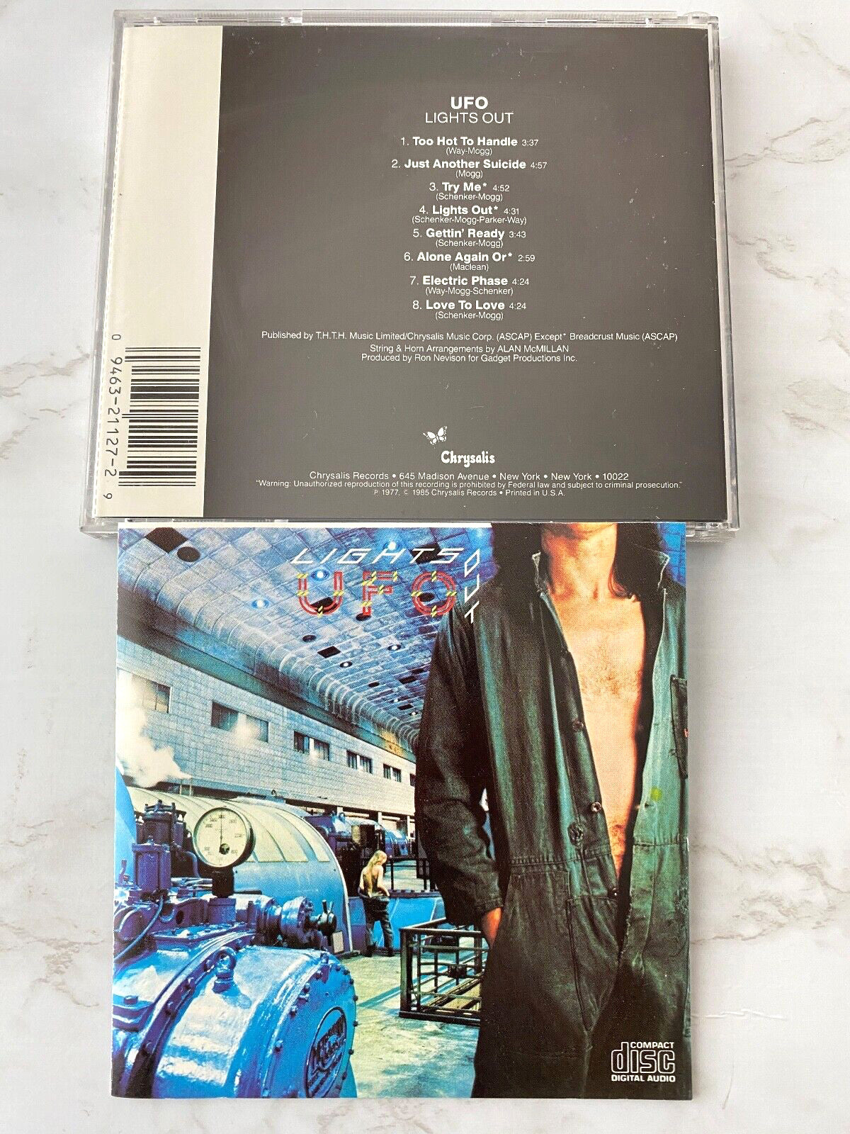 UFO – Lights Out (1990) [ORIGINAL USA PRESS]