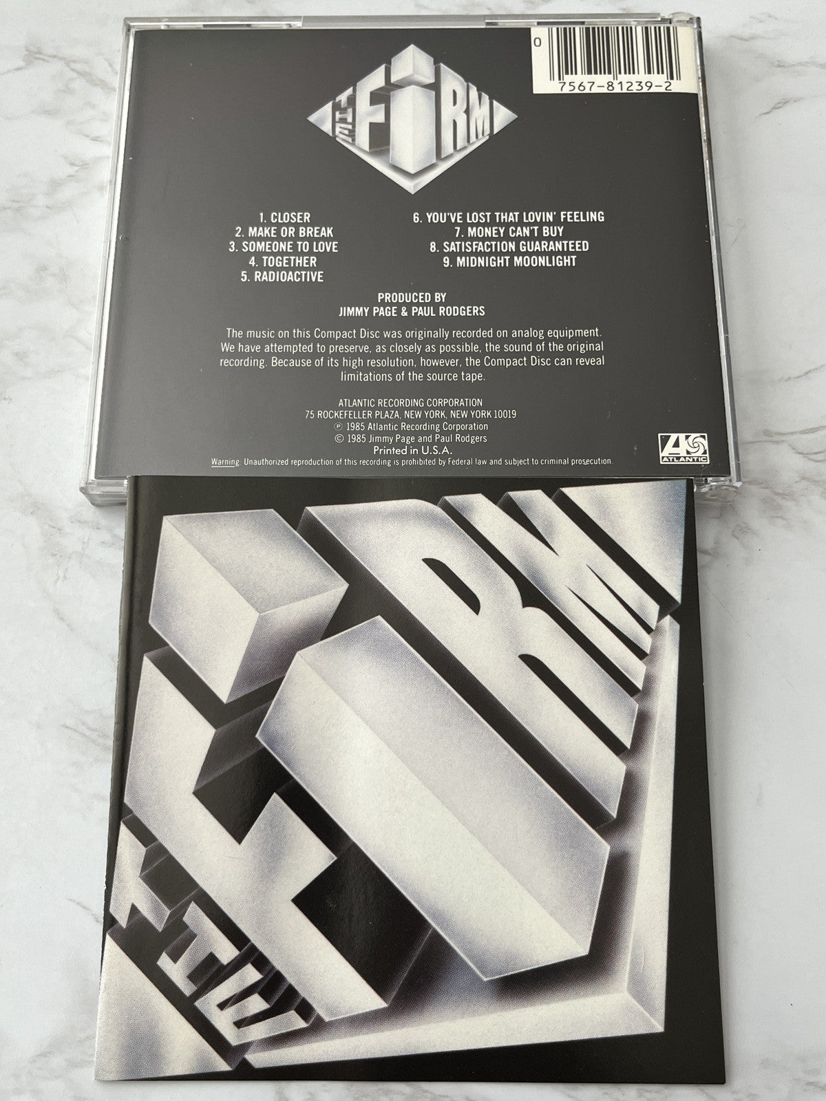The Firm – The Firm (1986) [JAPAN TARGET ERA]