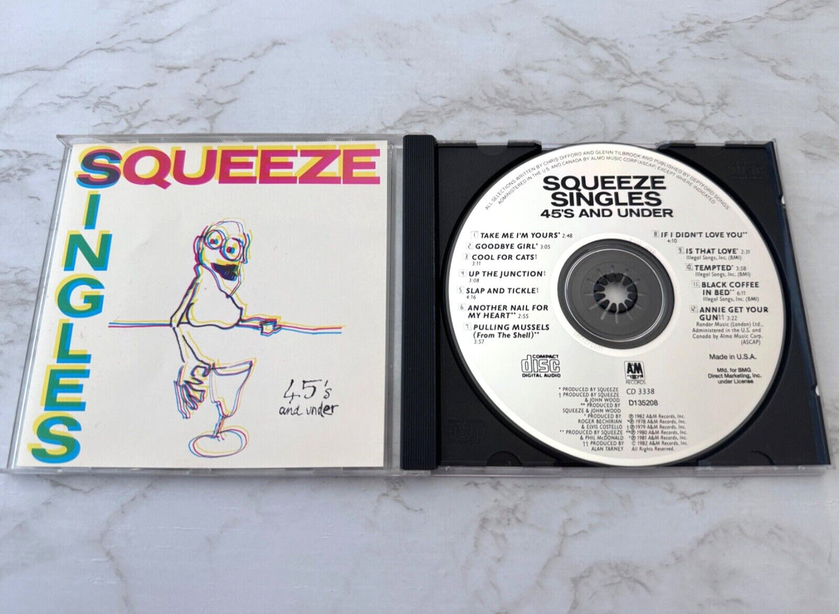 Squeeze – Singles 45's And Under