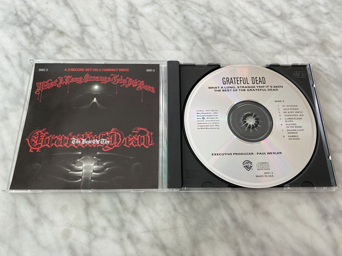 Grateful Dead – What A Long Strange Trip It's Been Best Of (1989) [ORIGINAL USA PRESS]