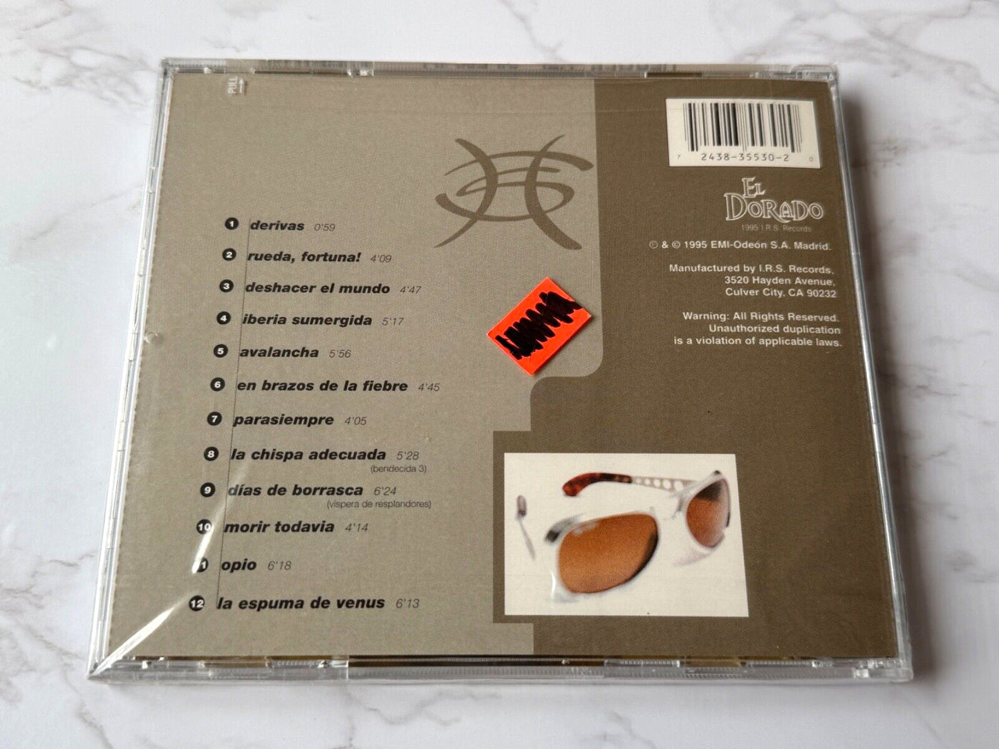 Heroes Del Silencio – Avalancha (1995) [ORIGINAL USA PRESS]