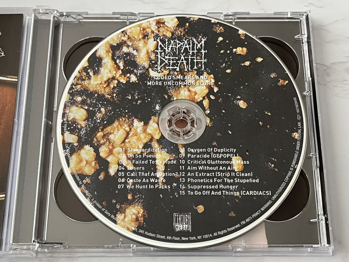 Napalm Death – Coded Smears And More Uncommon Slurs (2018)
