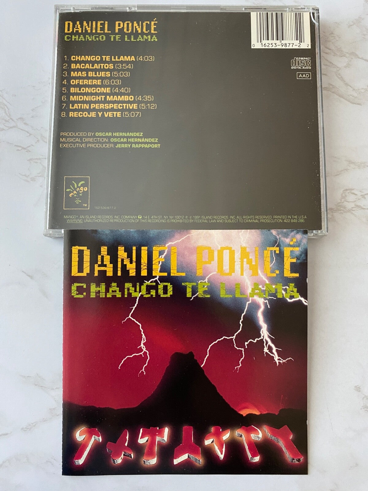 Daniel Ponce – Chango Te Llama (1991) [ORIGINAL USA PRESS]