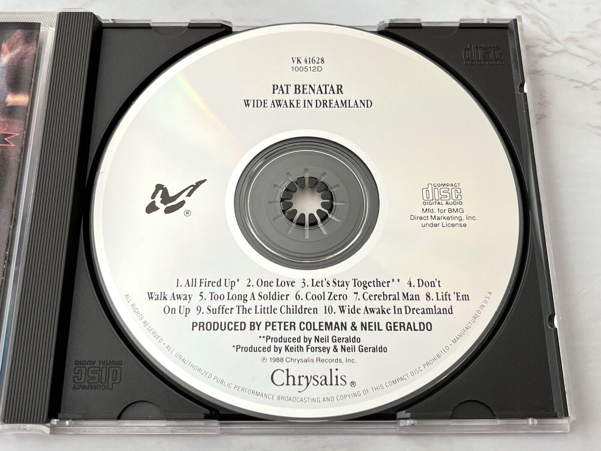 Pat Benatar – Wide Awake In Dreamland (1988) [ORIGINAL USA PRESS]