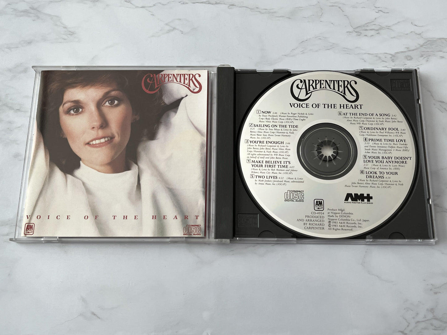 Carpenters – Voice of the Heart (1985) [JAPAN TARGET ERA]