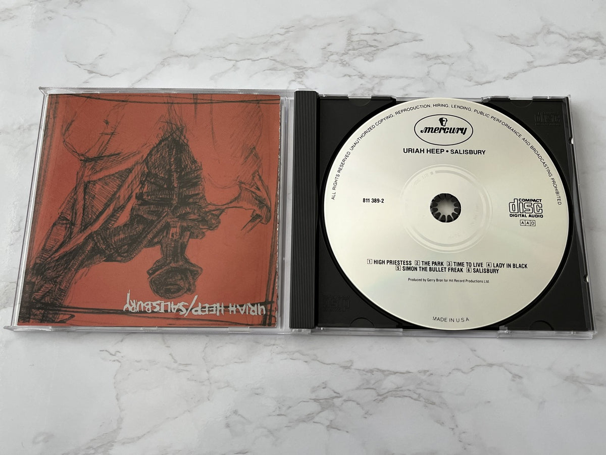 Uriah Heep – Salisbury (1990) [USA SILVER DISC PDO]
