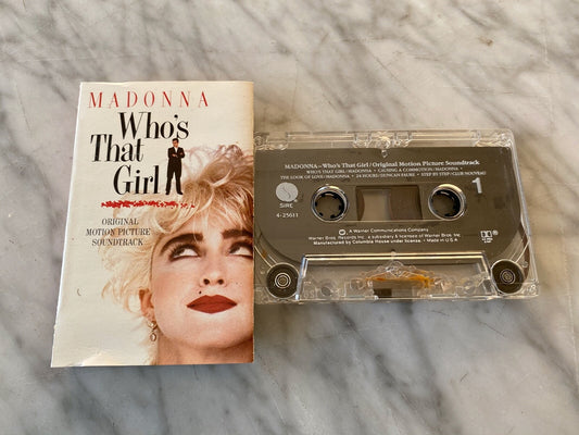 Madonna – Who's That Girl Motion Picture Soundtrack (1987)
