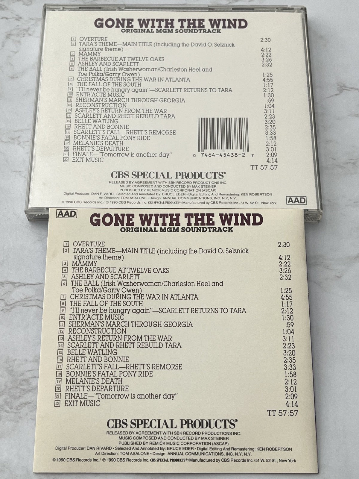 Max Steiner – Gone With The Wind Original Soundtrack (1990)