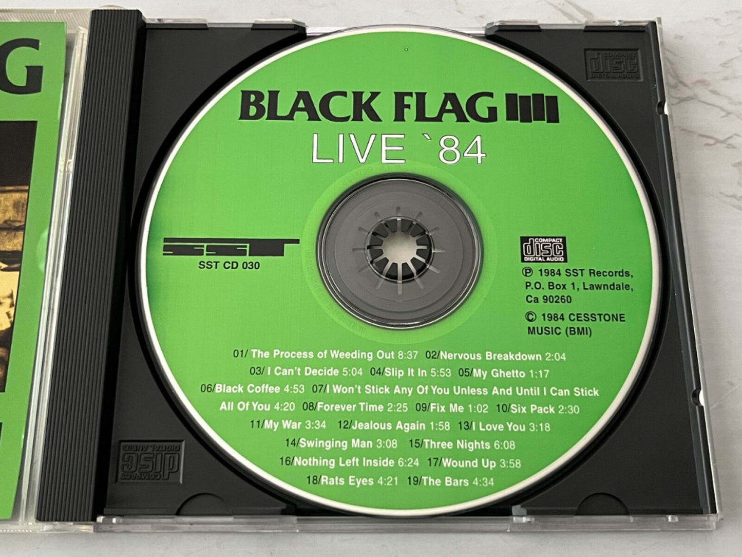 Black Flag – Live '84 (1998) [ORIGINAL USA PRESS]