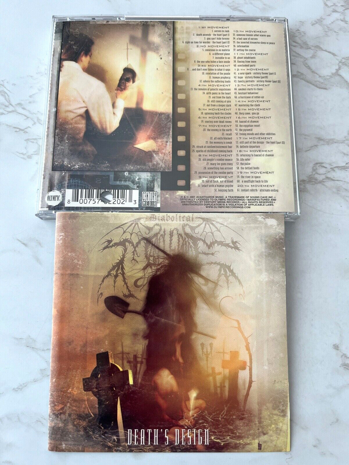 Diabolical Masquerade – Death's Design (2001) [ORIGINAL USA PRESS]