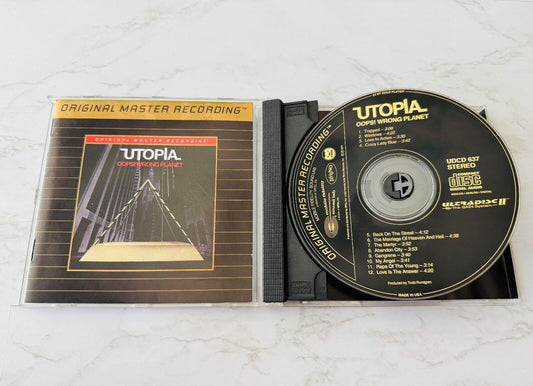 Utopia – Oops Wrong Planet (MFSL, 24KT Gold, Numbered) (1995)