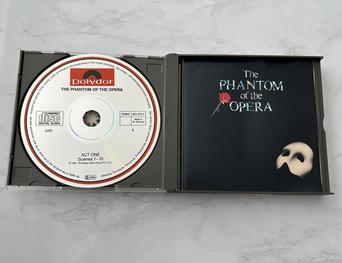 Andrew Lloyd Webber – The Phantom Of The Opera (1987) [W GERMANY TARGET ERA]