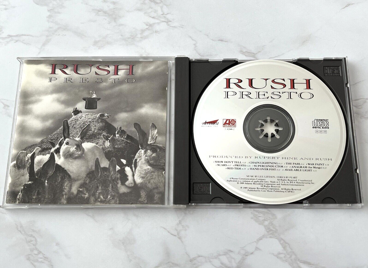 Rush – Presto (1989) [ORIGINAL USA PRESS]
