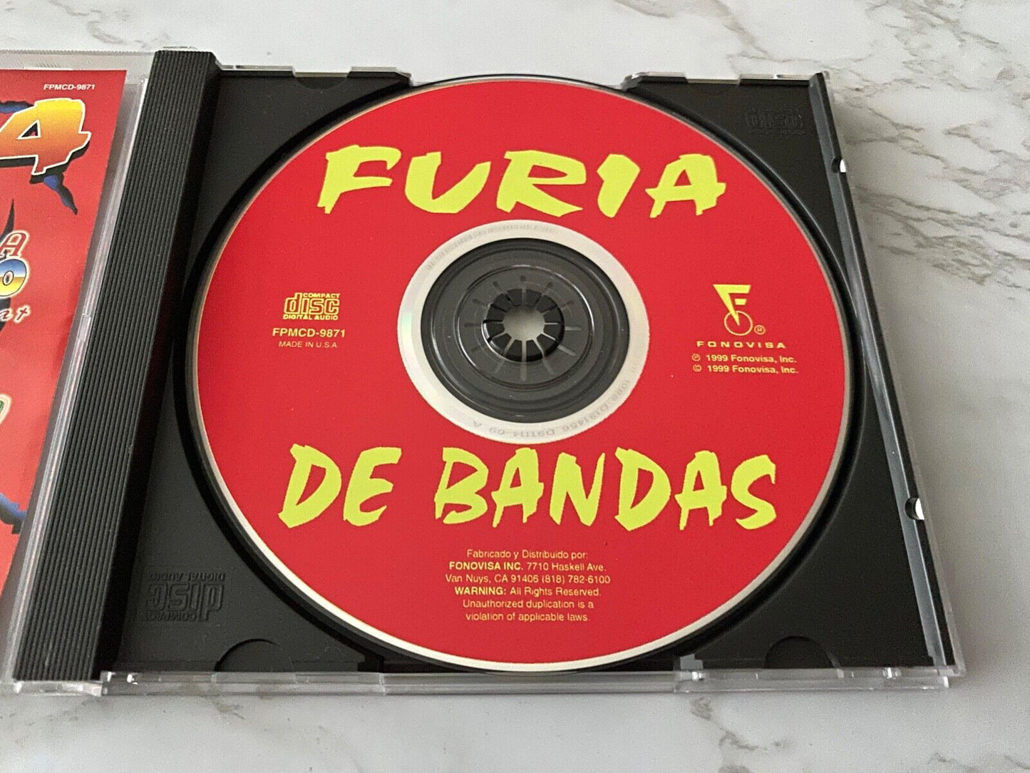 Furia De Bandas (1999) [ORIGINAL USA PRESS]