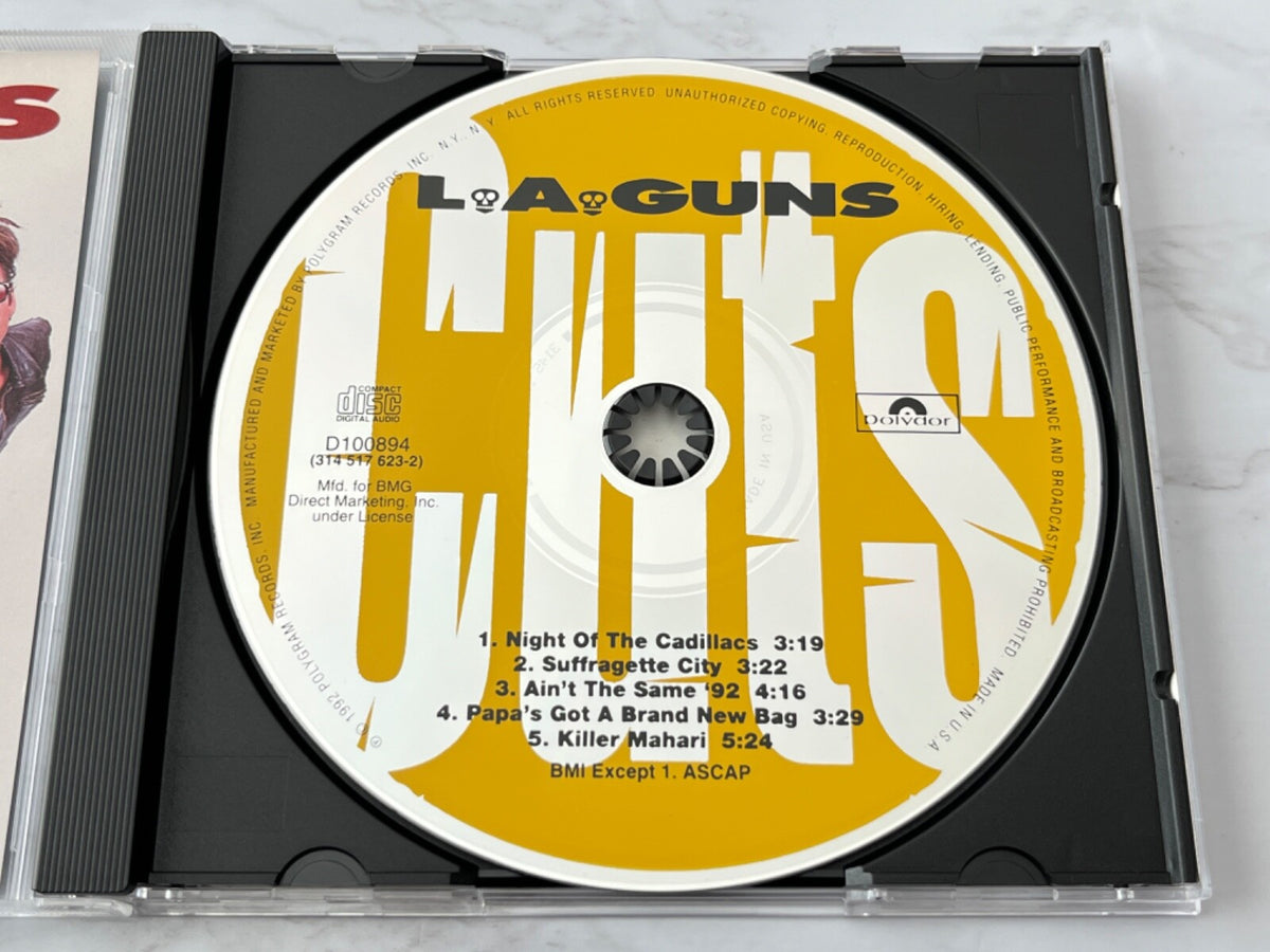 L.A. Guns – Cuts (EP) (1992) [ORIGINAL USA PRESS]