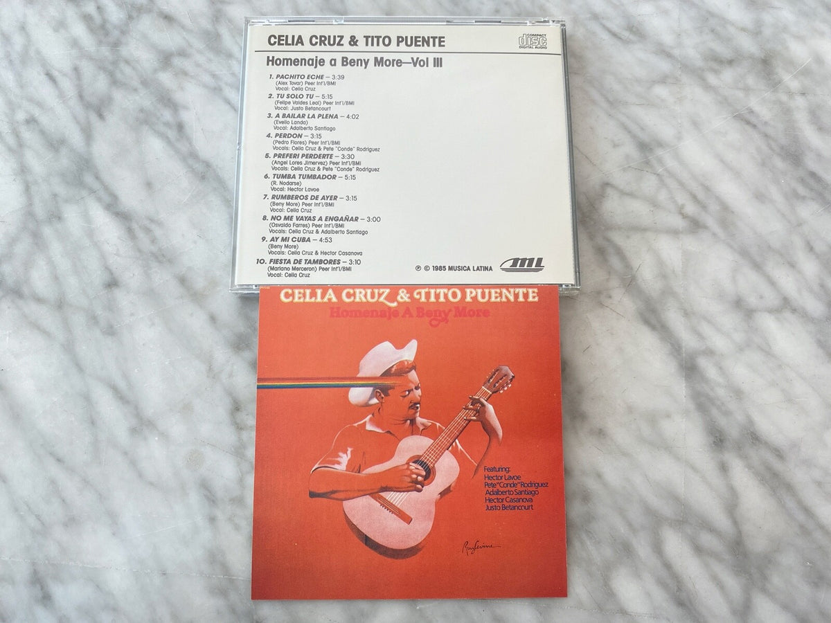 tito puente, Celia Cruz – & Tito Puente Homenaje A Beny More Vol. III (1985)