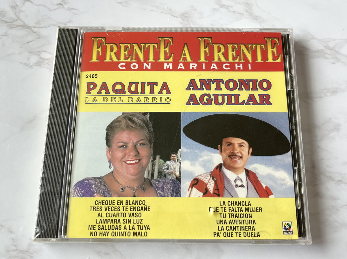 Antonio Aguliar, Paquita la del barrio – Antonio Aguilar Y Paquita La Del Barrio Frente A Frente (2001)