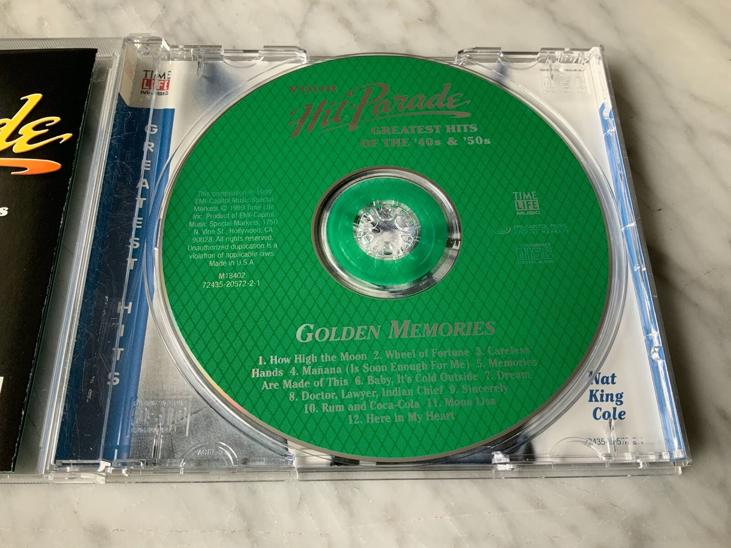 Nat King Cole, Peggy Lee – Time Life Music Your Hit Parade Golden Memories (1999)