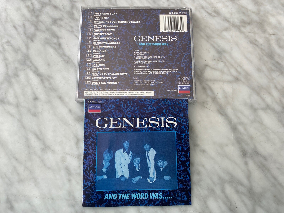 Genesis – And the Word Was (1987) [PDO PRESS]