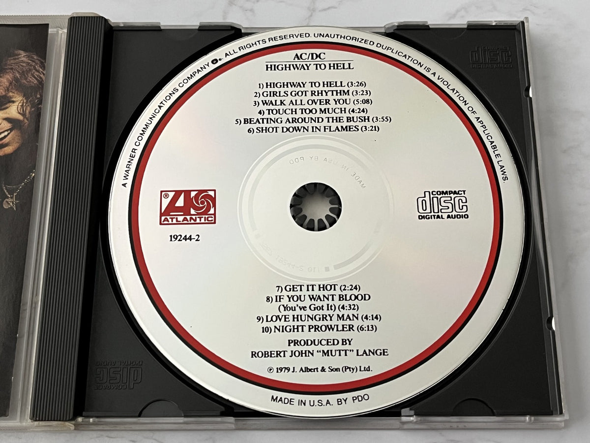 AC/DC – Highway to Hell [USA SILVER DISC PDO]