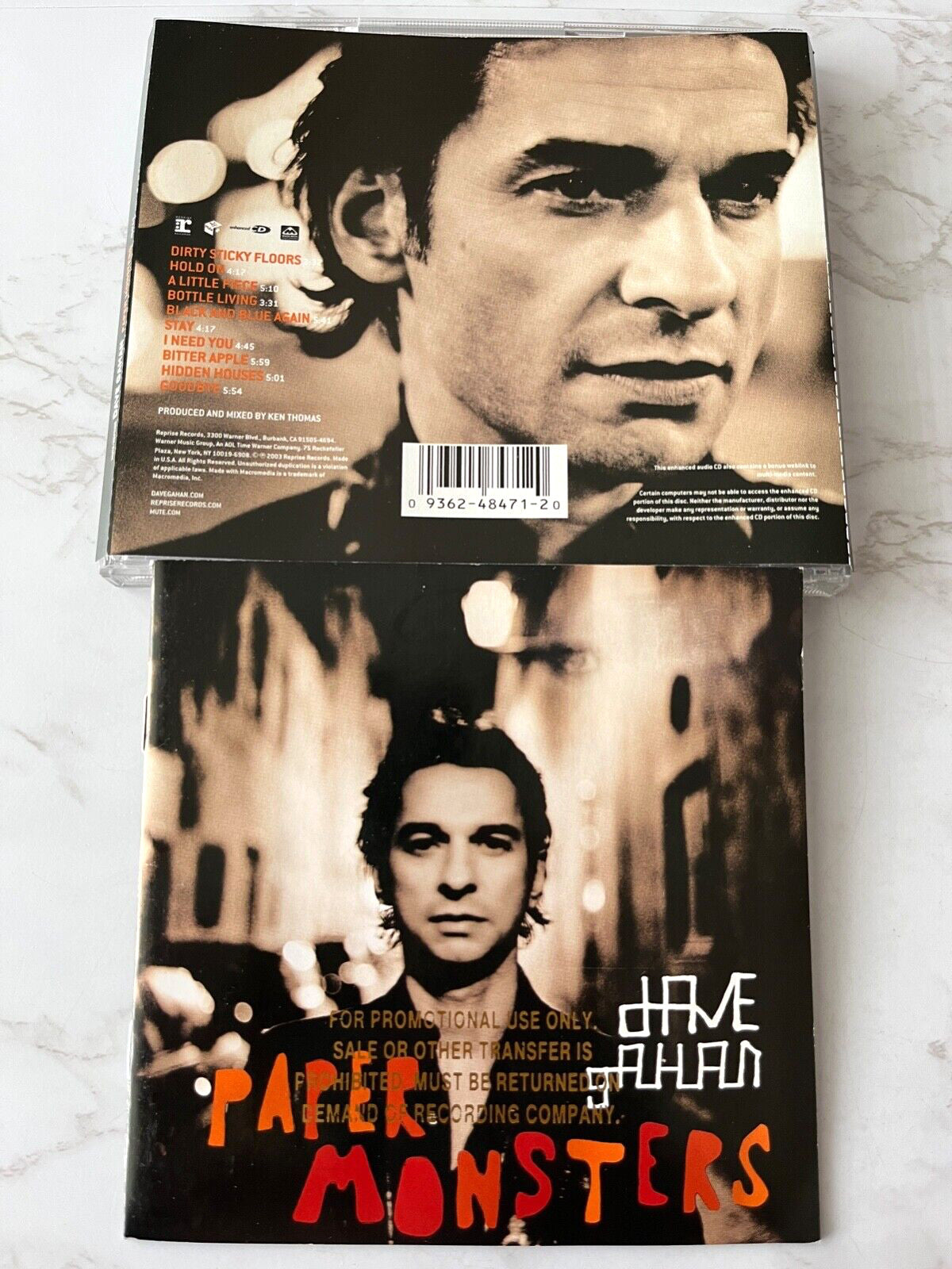 Dave Gahan – Paper Monsters (Promo) (2003)