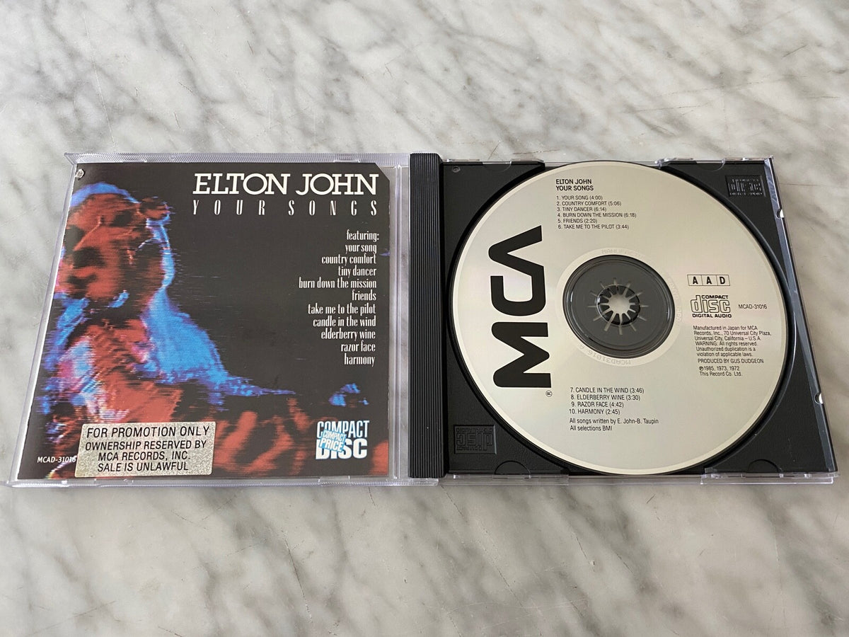 Elton John – Your Songs (Promo) [JAPAN TARGET ERA]