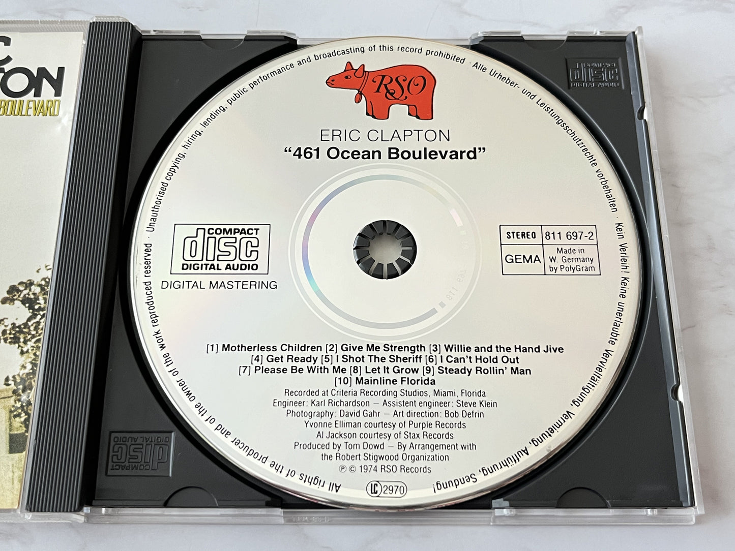 Eric Clapton – 461 Ocean Boulevard [W GERMANY TARGET ERA]
