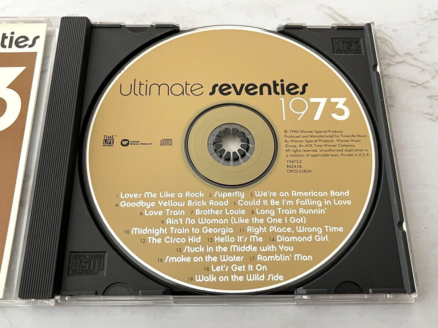 Deep Purple, Lou Reed, Marvin Gaye, Paul Simon, Todd Rundgren, Various – Time Life Ultimate Seventies 1973 (1990)